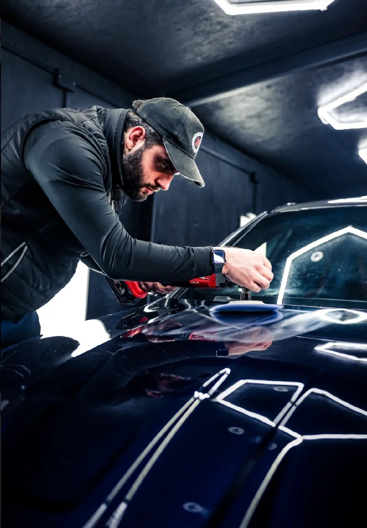 The Detailing Autohaus team at work in Rotherham